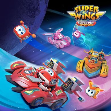 Super Wings Ігровий набір Spinning Vehicle Джером (Jerome) EU770330 фото
