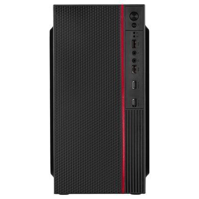 2E Корпус 2E TeamX TMX03 з БЖ 2E ATX500W, 2xUSB3.0, 1x80мм, VGA 220мм, mATX, чорний 2E-TMX03-500 фото