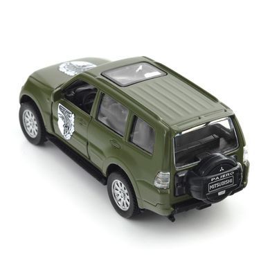 Автомодель серии "Шевроны Героев" - MITSUBISHI PAJERO 4WD TURBO - "93 ОМБр" 250283M фото
