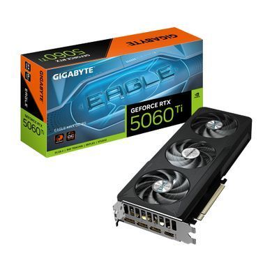 Gigabyte Видеокарты GeForce RTX 5060 Ti 8GB GDDR7 EAGLE MAX OC GV-N506TEAGLEMAX_OC-8GD фото