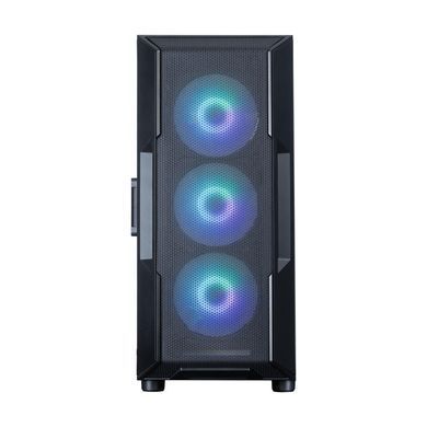 Zalman Корпус I3 Neo ARGB V2 без БП, 2xUSB3.0, 1x Type C, 4x120мм ARGB, VGA 355мм, LCS ready, TG Side Panel, ATX, чёрный I3NEOARGBV2BLACK фото