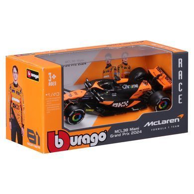 Автомодель - MCLAREN F1 MCL38 (2024) (1:43) 18-38214 фото