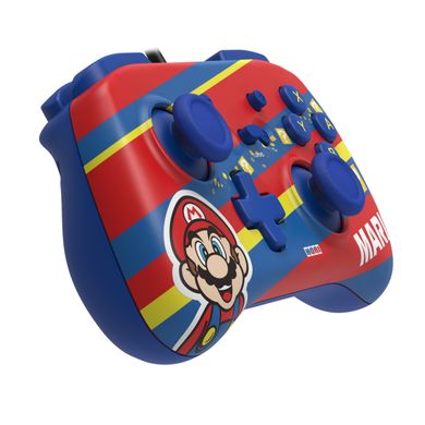 Геймпад дротовий Horipad Mini (Mario) для Nintendo Switch, Red/Blue 810050910835 фото