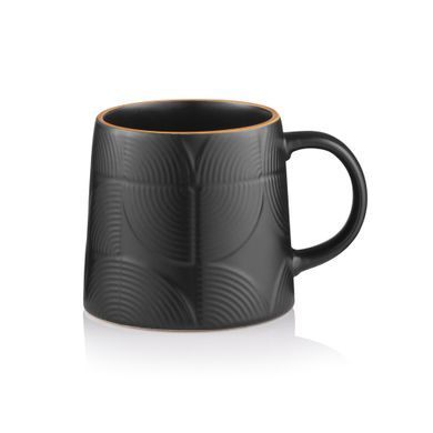 ARDESTO Mug Dafne, 420ml, ceramic, black AR3067BK фото