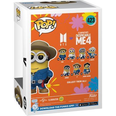 Funko Фігурка Funko POP Rocks: Minions X BTS - V 889698859691 фото