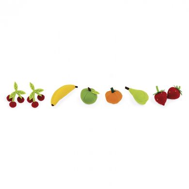 Игровой набор Janod Корзина с фруктами 8 эл. J06577 фото