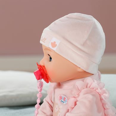 Пустушка для ляльки BABY BORN на кліпсі (рожева) 838679-2 фото