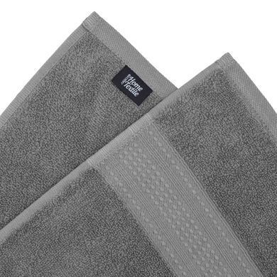 ARDESTO Полотенце махровое SuperSoft 50х90см, 100% хлопок, серый