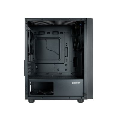 Zalman Корпус T3 Plus, без БП, 1xUSB3.0, 2xUSB2.0, 2x120mm, Perforated Side, ATX, Black T3PLUS фото