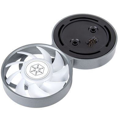 SilverStone Комплект вентиляторов для системы жидкостного охлаждения IceMyst IMF70-ARGB, 70mm, 2800rpm, 4pin, 28.2dBa SST-IMF70-ARGB фото