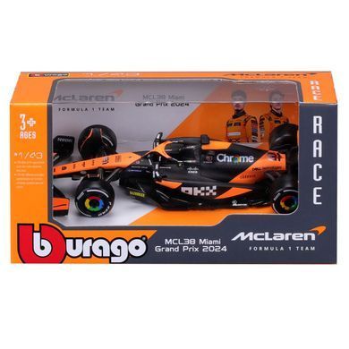 Автомодель - MCLAREN F1 MCL38 (2024) (1:43) 18-38214 фото