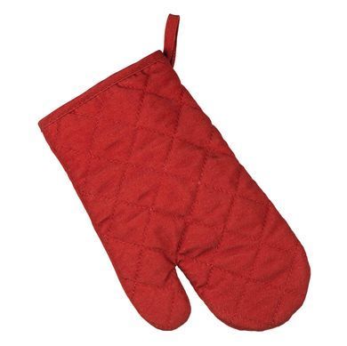 ARDESTO Рукавичка Happy Holidays 17х28см, 90% поліестер, 10% бавовна, червоний