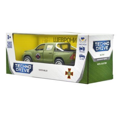 Автомодель серії "Шеврони Героїв" &ndash; TOYOTA HILUX &ndash; "ЧЕРВОНА КАЛИНА" KM6119 фото