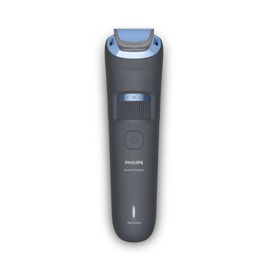 Philips Триммер Philips Series 3000 для бороды и усов, акум., сталь, синий BT3617/15 фото