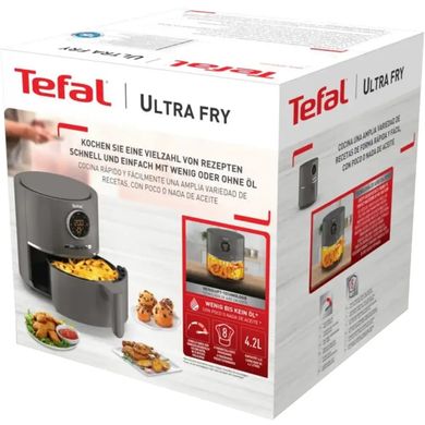 Tefal Мультипечь Air Fry Ultra, 1430Вт, чаша-4.2л, механическое управл., пластик, серый EY111B15 фото