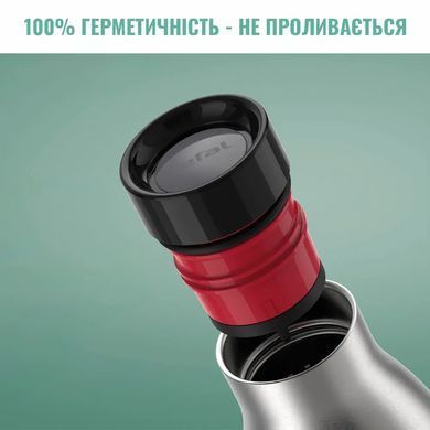 Tefal Tefal Bludrop Soft Touch Thermo Bottle, 700ml, stainless steel, green N3111210 фото