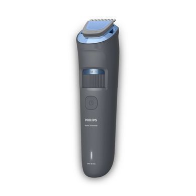 Philips Триммер Philips Series 3000 для бороды и усов, акум., сталь, синий BT3617/15 фото