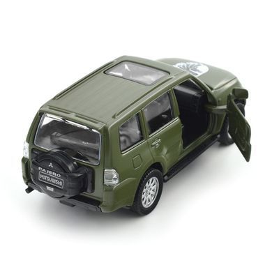 Автомодель серии "Шевроны Героев" - MITSUBISHI PAJERO 4WD TURBO - "93 ОМБр" 250283M фото