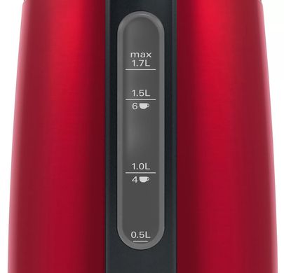 Електрочайник Bosch, 1.7л, метал, червоний TWK3P424 фото