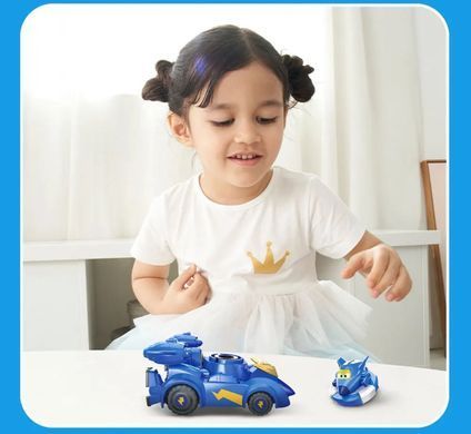 Super Wings Ігровий набір Spinning Vehicle Джером (Jerome) EU770330 фото