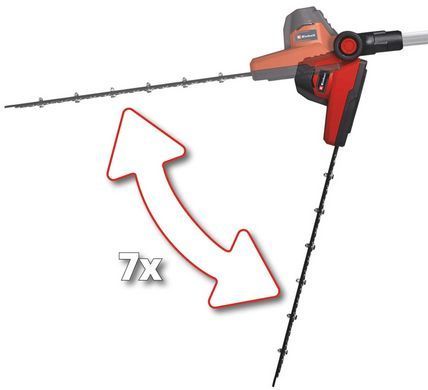 Einhell Кущоріз телескопічний акумуляторний GC-HH 18/45 Li T - Solo PX, 18В 450м, 3.5кг(без АКБ та ЗП) 3410585 фото