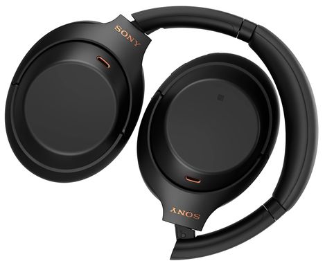 Sony Навушники Over-ear WH-1000XM4 BT 5.0, ANC, Hi-Res, AAC, LDAC, Wireless, Mic, Чорний WH1000XM4B.CE7 фото