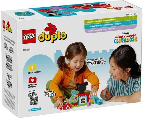 LEGO Конструктор DUPLO Disney Міккі Маус: Клубний будинок і автомобіль 10454 фото