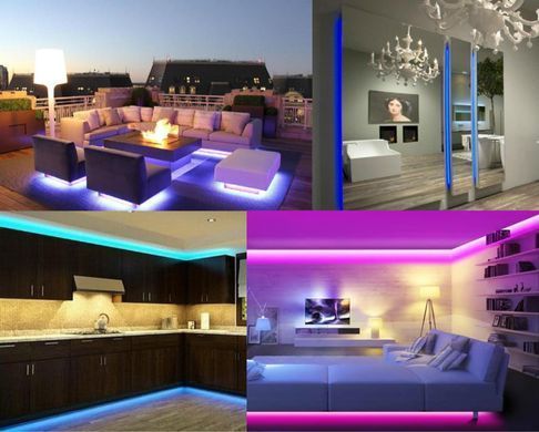 Smart LED Twinkly Line RGB, подовжувач TWL100STW-BEU 1,5м, Gen II, IP20, кабель чорний TWL100ADP-B фото