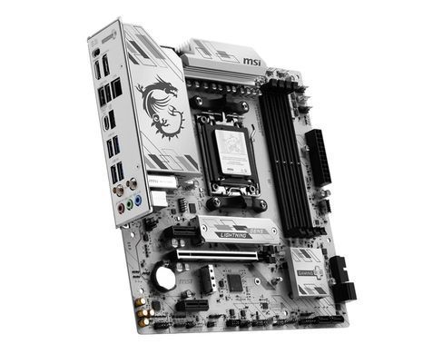 MSI Материнcкая плата B850M GAMING PLUS WIFI6E sAM5 B850 4xDDR5 M.2 HDMI DP WiFi BT mATX 911-7E81-002 фото