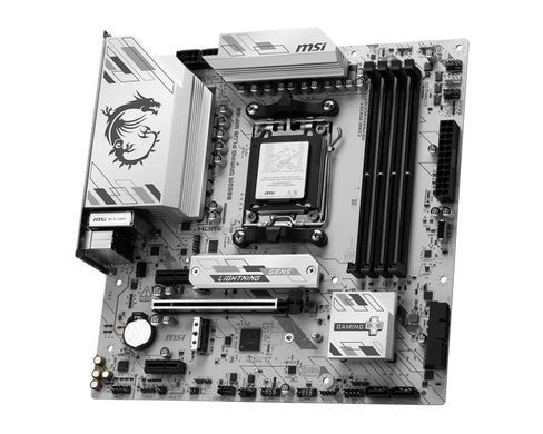 MSI Материнcкая плата B850M GAMING PLUS WIFI6E sAM5 B850 4xDDR5 M.2 HDMI DP WiFi BT mATX 911-7E81-002 фото