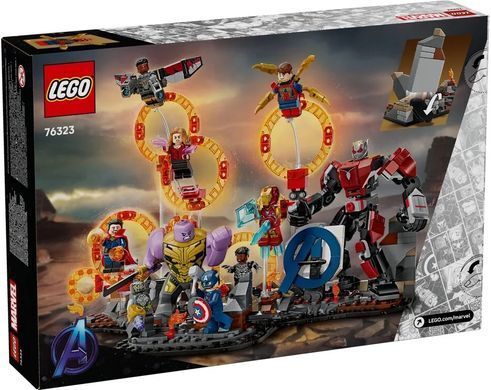 LEGO Конструктор LEGO Super Heroes Месники: Завершення. Вирішальна битва 76323 фото