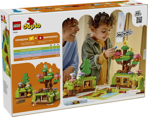LEGO Конструктор LEGO DUPLO Town Ліс відкриттів із дикими тваринами 10480 фото