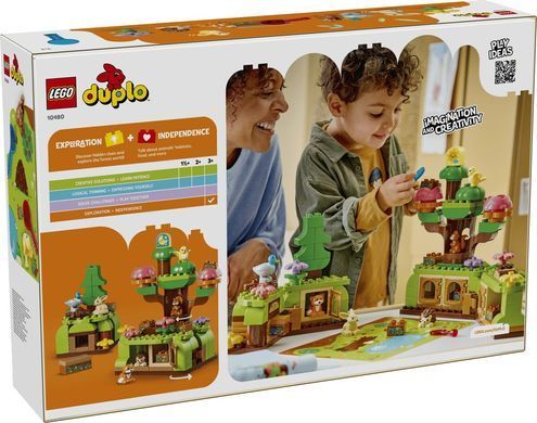 LEGO Конструктор LEGO DUPLO Town Ліс відкриттів із дикими тваринами 10480 фото