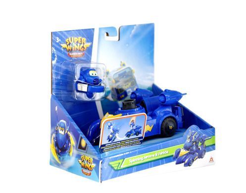 Super Wings Ігровий набір Spinning Vehicle Джером (Jerome) EU770330 фото