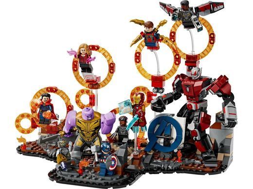 LEGO Конструктор LEGO Super Heroes Месники: Завершення. Вирішальна битва 76323 фото