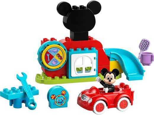 LEGO Конструктор DUPLO Disney Міккі Маус: Клубний будинок і автомобіль 10454 фото