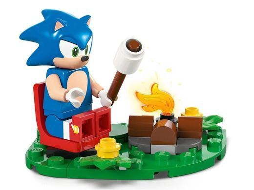 LEGO Конструктор LEGO Sonic Зіткнення Соніка біля багаття 77001 фото