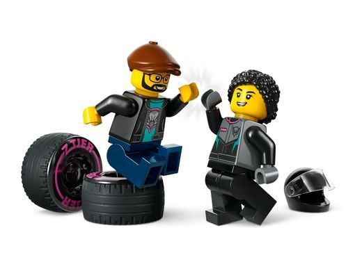 LEGO Конструктор City Автомобиль для гонки и автовоз 60406 фото