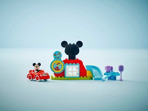 LEGO Конструктор DUPLO Disney Міккі Маус: Клубний будинок і автомобіль 10454 фото