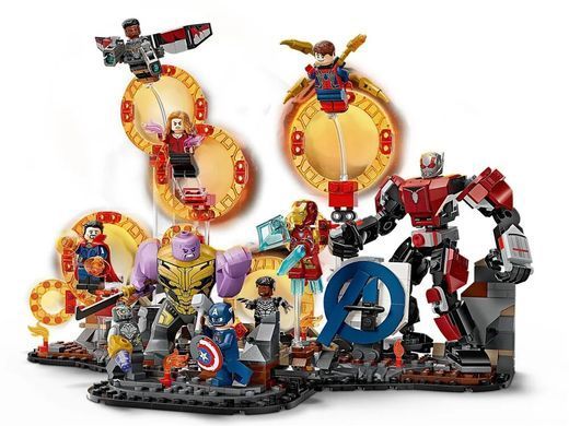 LEGO Конструктор LEGO Super Heroes Месники: Завершення. Вирішальна битва 76323 фото