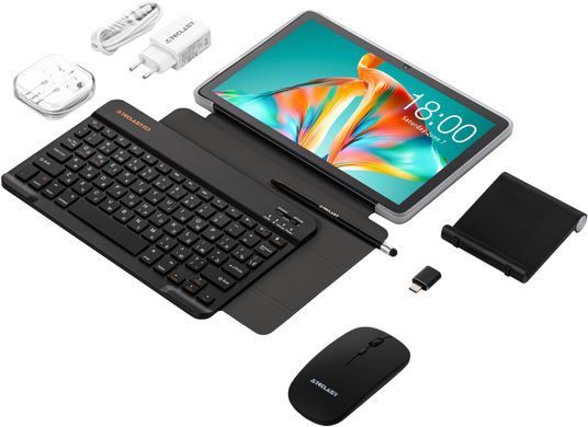 TECLAST Планшет P30T KIT 10,1" 4ГБ, 128ГБ, 6000мА&bull;ч, Android, серый 6940709688212 фото