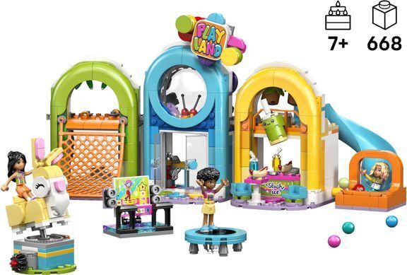 LEGO Конструктор LEGO Friends Веселий критий ігровий майданчик 42686 фото