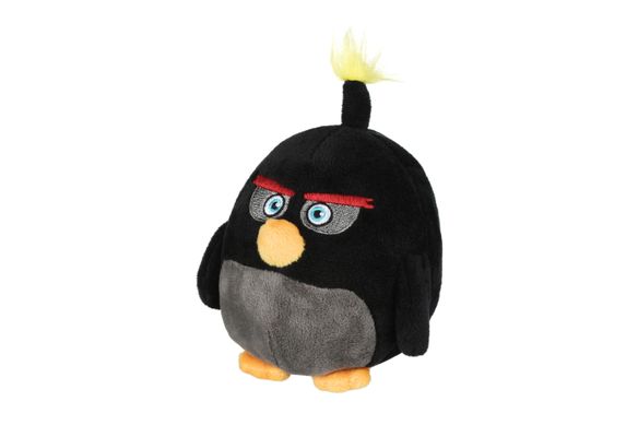 Мягкая игрушка Angry Birds ANB Little Plush Бомб 13.5см ANB0027 фото