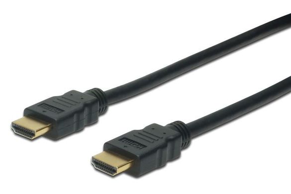 Кабель ASSMANN HDMI High speed + Ethernet (AM/AM) 5.0m, black AK-330114-050-S фото