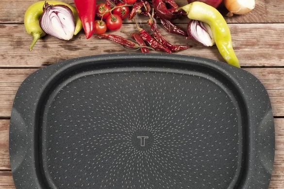 Tefal Форма для запекания Success, овальная, 24х36см, алюминий, черный J1601502 фото
