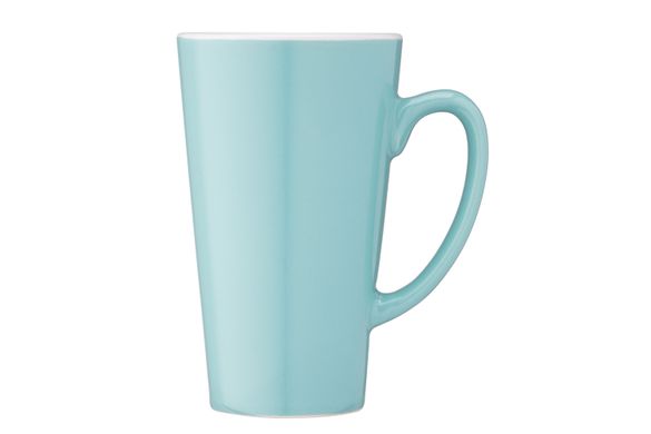 Чашка Ardesto Marco, 480 мл, блакитна, кераміка AR3483BL фото