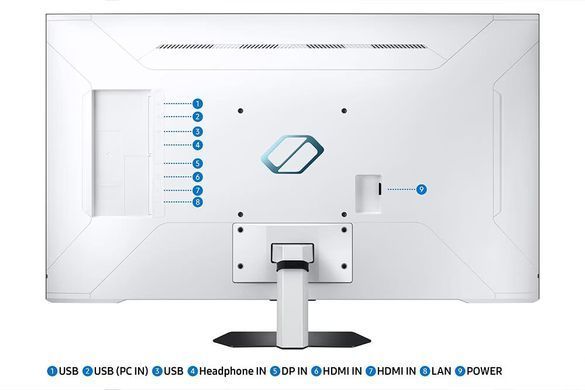 Samsung Монитор 43" Samsung Odyssey NEO G7 SMART HDMI, DP, USB, VA, 3840x2160, 144Hz, 1ms LS43CG700NIXUA фото
