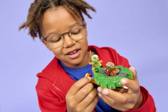 LEGO Конструктор LEGO Ninjago Ллойд проти спінера земельного монстра 71850 фото