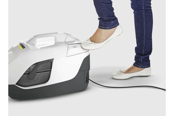 Karcher Пылесос моющий DS 6 Plus, 650Вт, вода -2 л, НЕРА, белый 1.195-252.0 фото