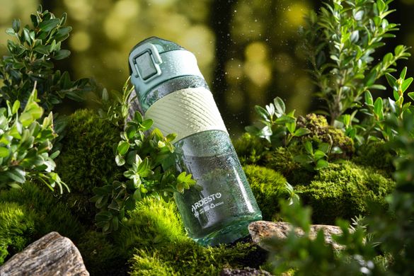 ARDESTO Бутылка для воды Active 600 мл, зеленая, пластик AR2260PG фото